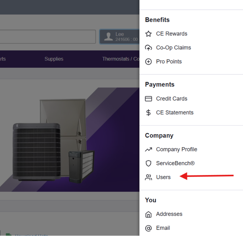 How do I create accounts for people from my company?