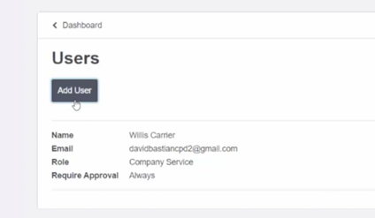 How do I create accounts for people from my company?