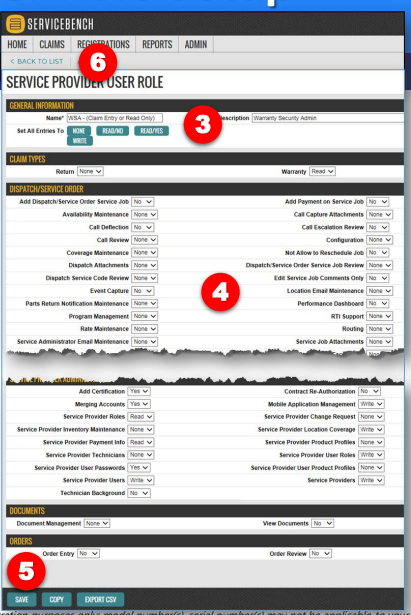 How do I set up our company users on our ServiceBench® account?